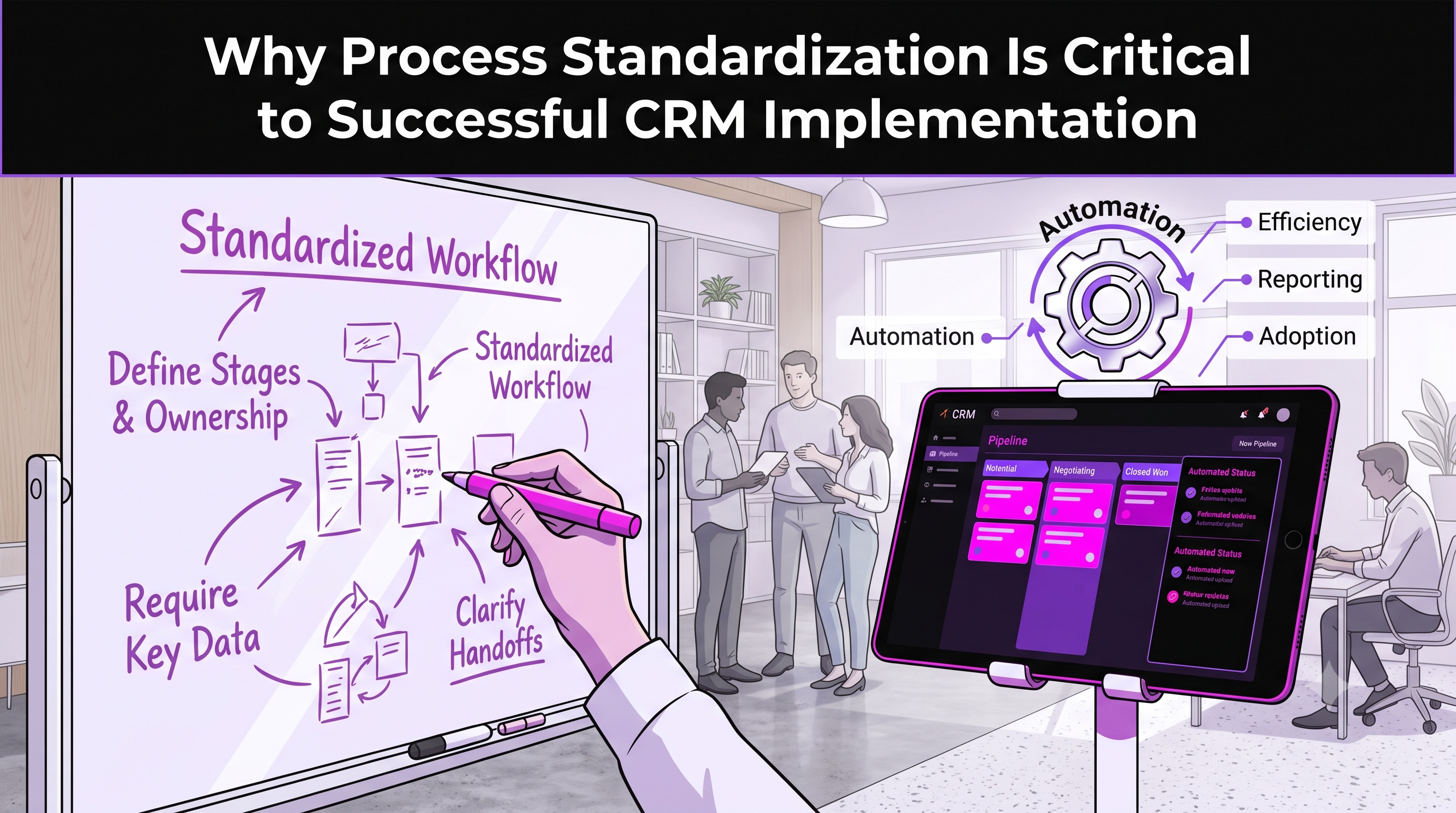 Why Process Standardization Is Critical to Successful CRM Implementation